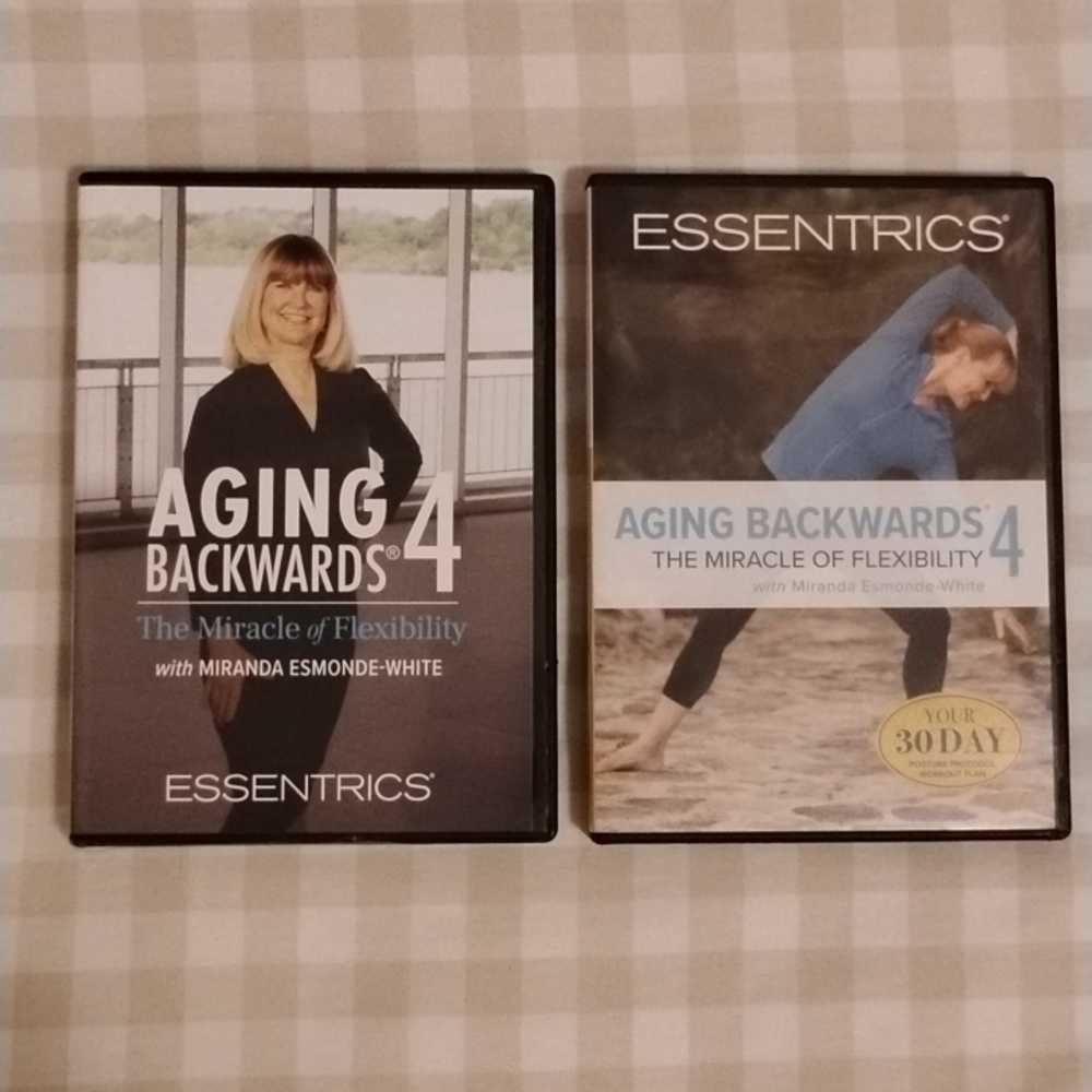 Essentrics Aging Backwards 4 The Miracle Of Flexibility 5 DVD Set Like New